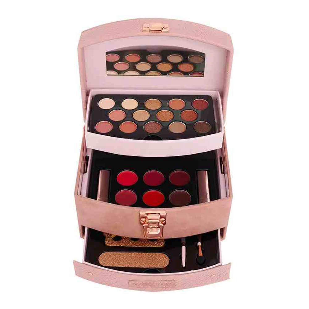 Set de maquillage 'Rose Jewellery Case' - 26 Pièces