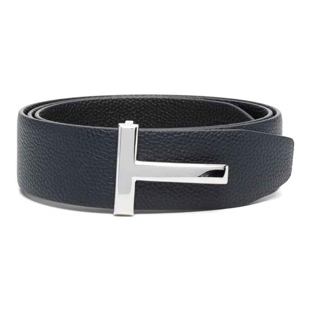 Ceinture 'T Logo-Buckle' pour Hommes
