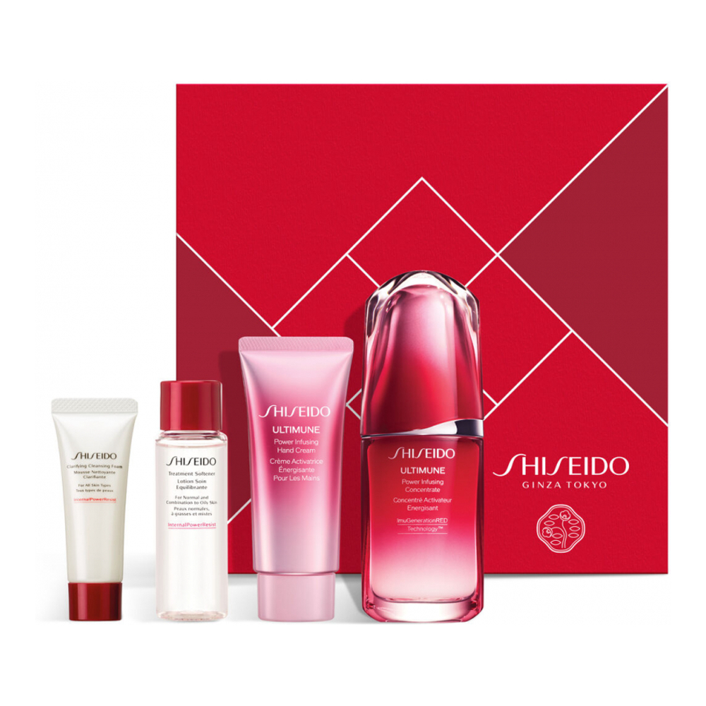 Coffret de soins de la peau 'Ultimune Power Infusing Concentrate' - 4 Pièces