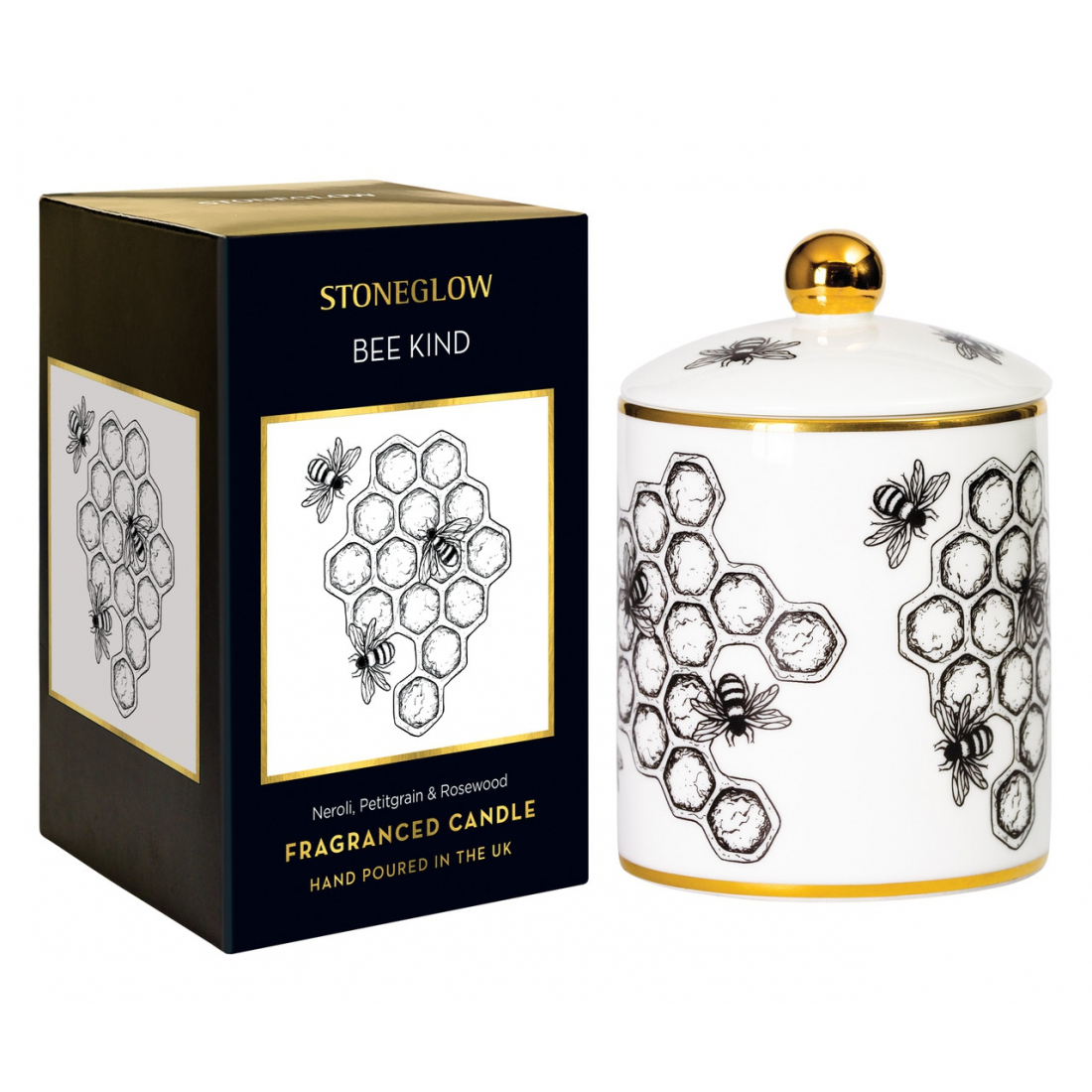 'Bee Kind' Duftende Kerze - 300 g
