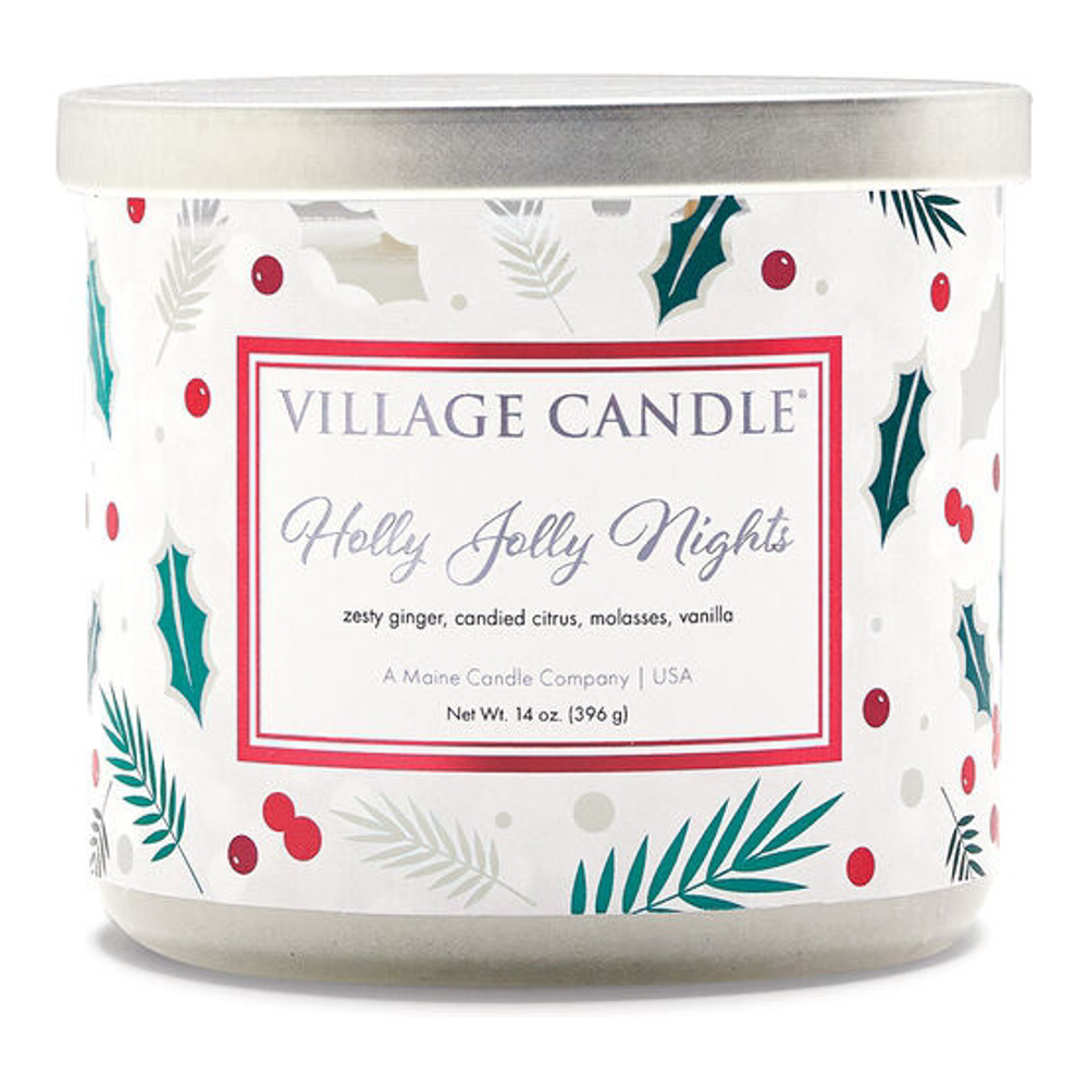 'Holly Jolly Nights' Scented Candle - 397 g