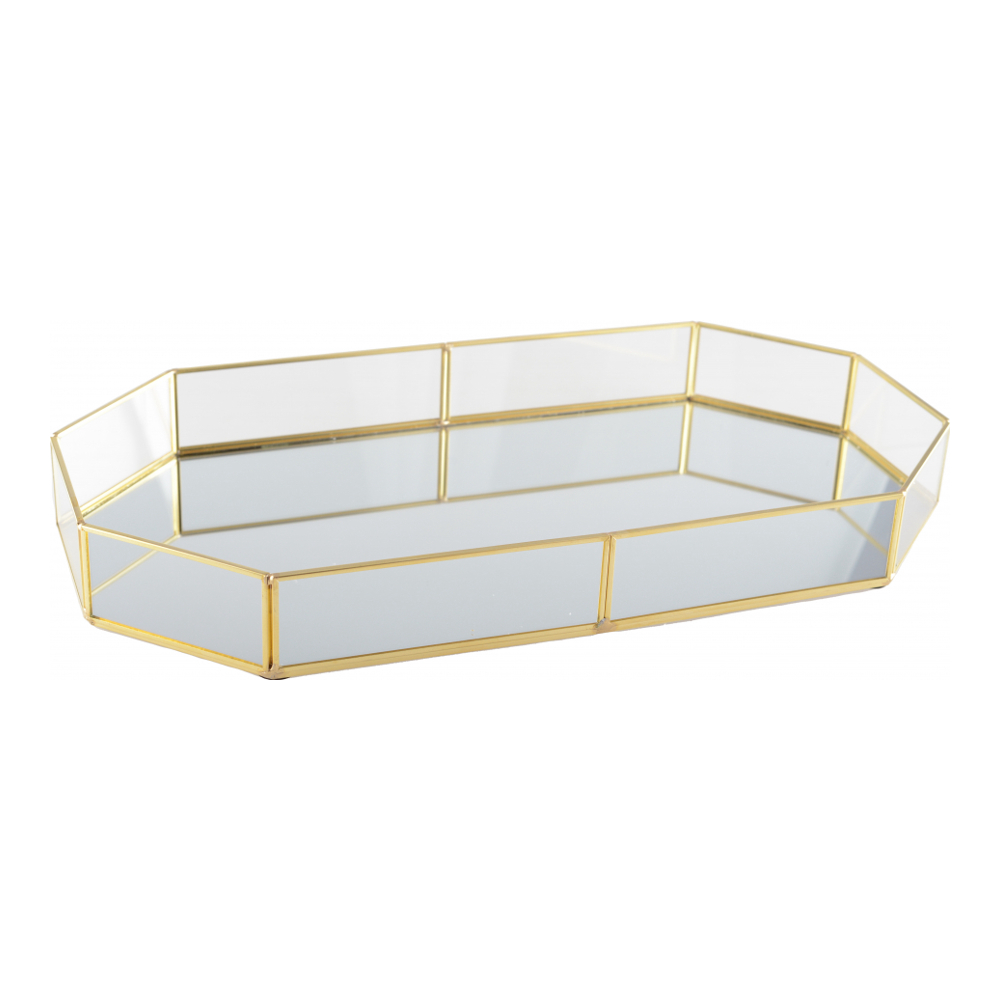 Golden Tray 42.5x23cm