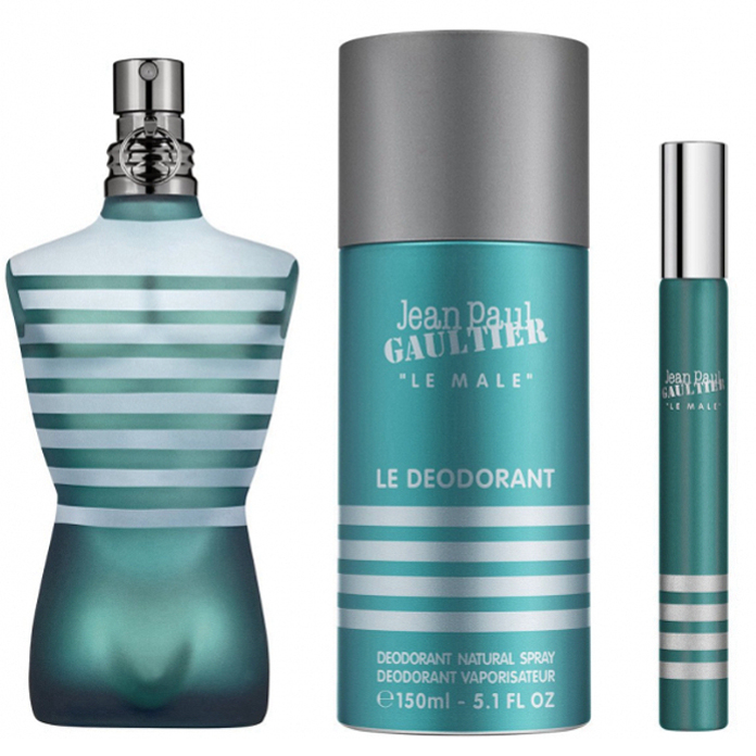'Le Male Pefume' Perfume Set - 3 Pieces