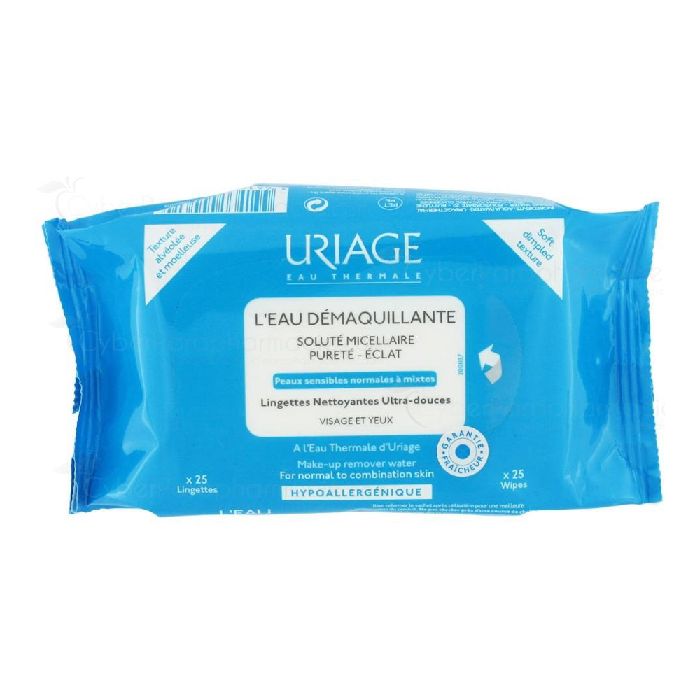 'Thermal' Make-Up Remover Wipes - 25 Pieces