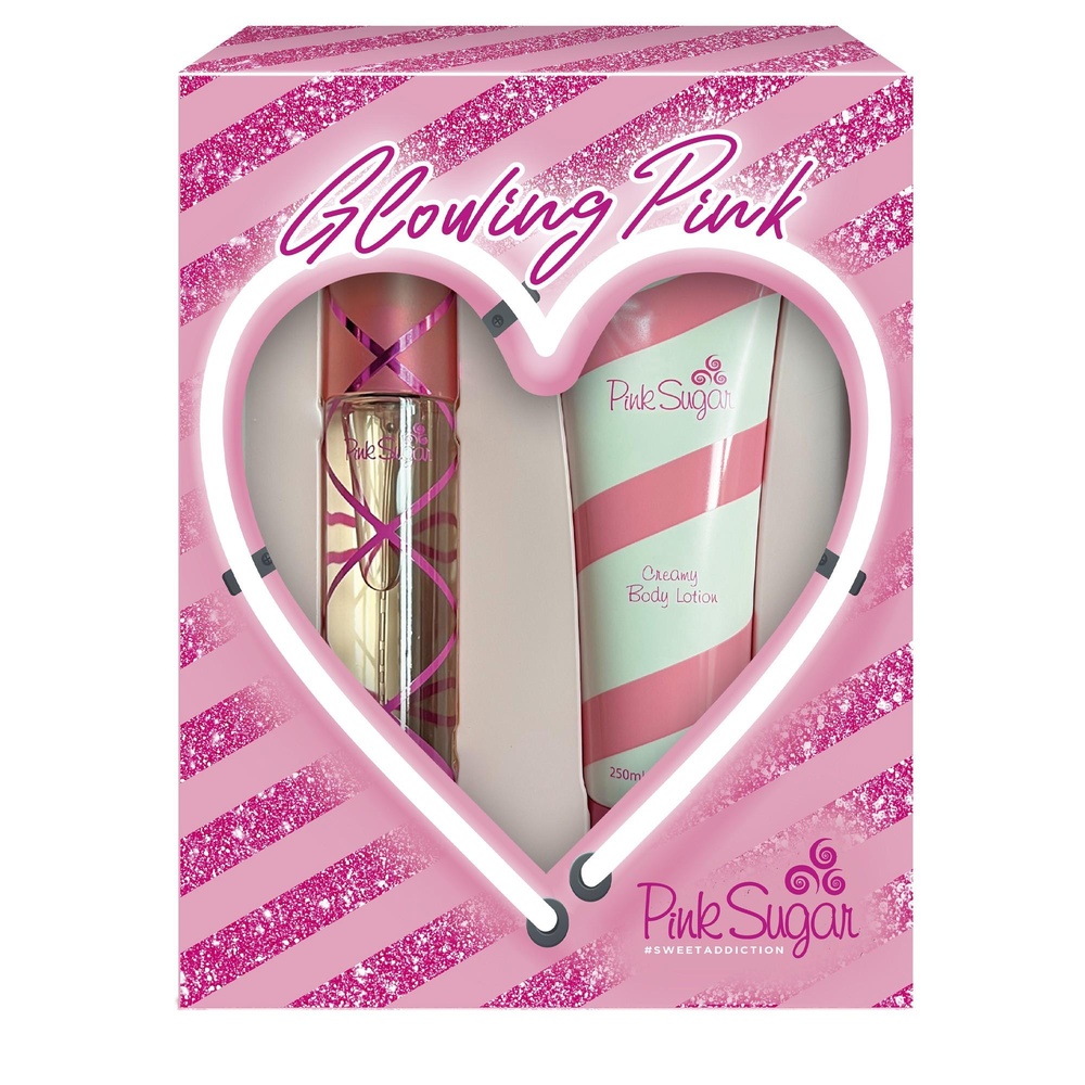 'Pink Sugar Glowing Pink Sweet Addiction' Perfume Set - 2 Pieces