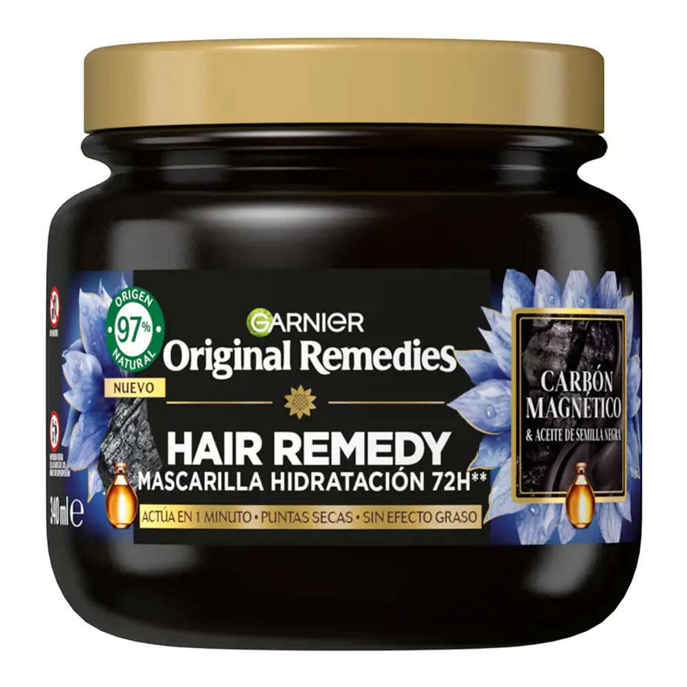 'Original Remedies Magnetic Activated Carbon' Haarmaske - 340 ml