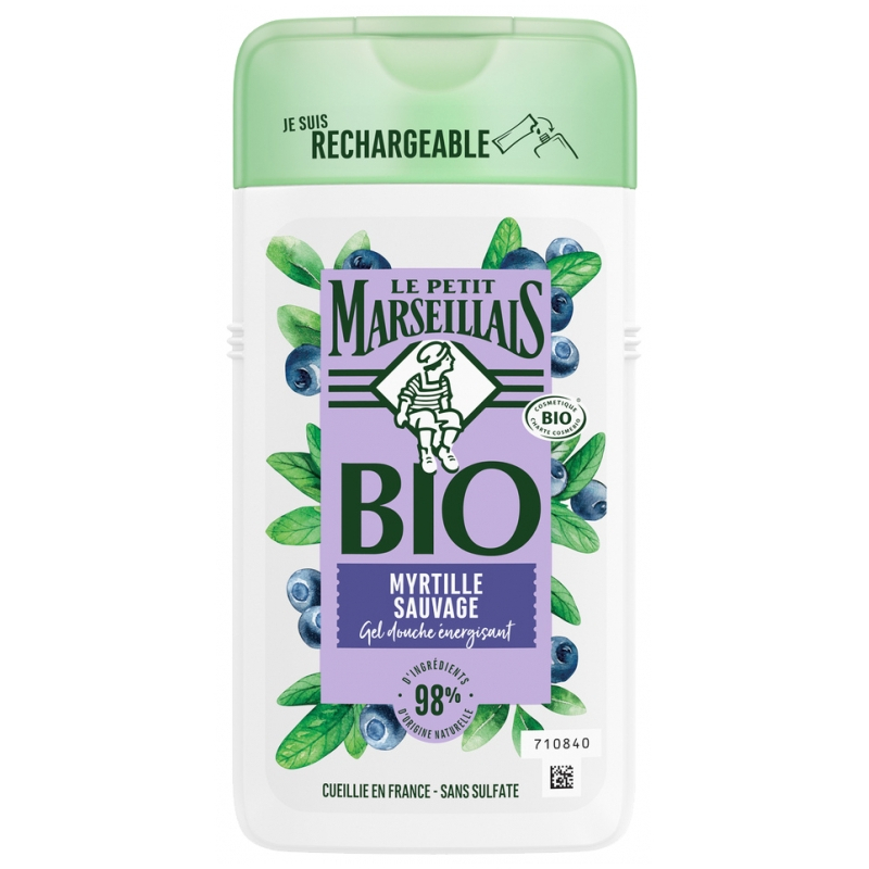 'Myrtille Sauvage Sans Sulfate Bio' Shower Gel - 250 ml