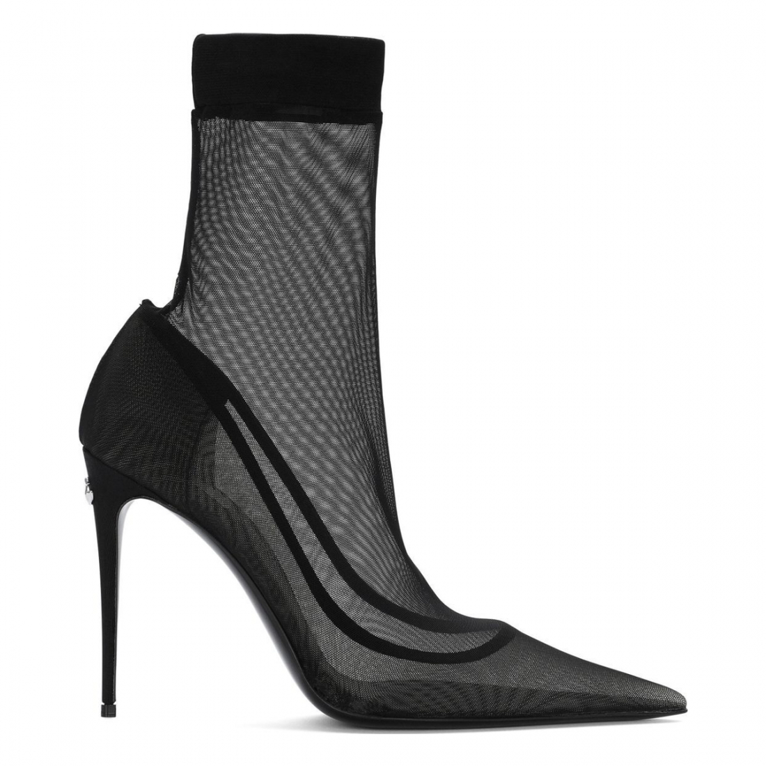Women's 'Logo Ankle' High Heeled Boots