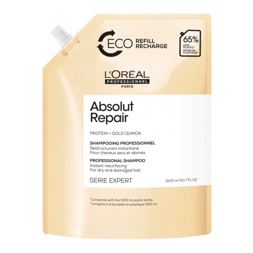 Recharge de shampoing 'Absolut Repair Gold' - 1.5 L