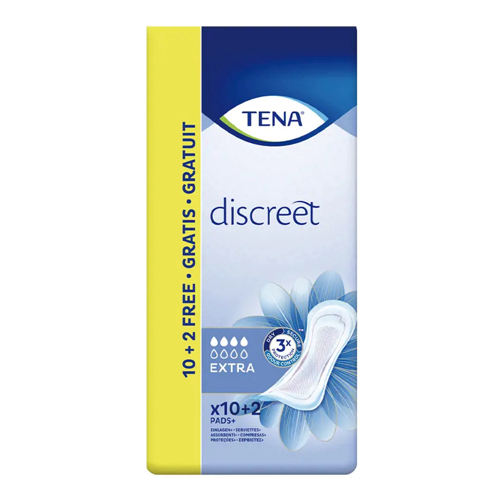 'Discreet' Incontinence Pads - Extra 12 Pieces