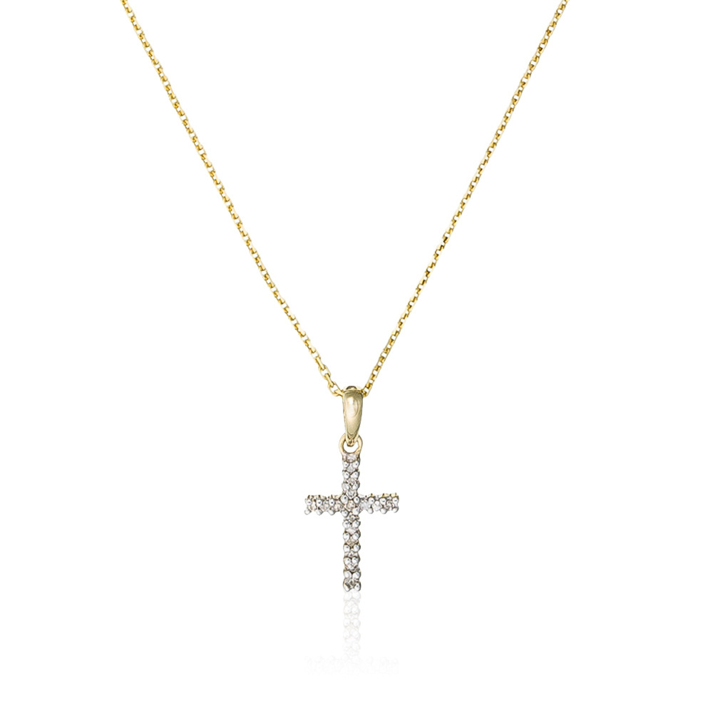 Women's 'Croix Du Bonheur' Pendant with chain