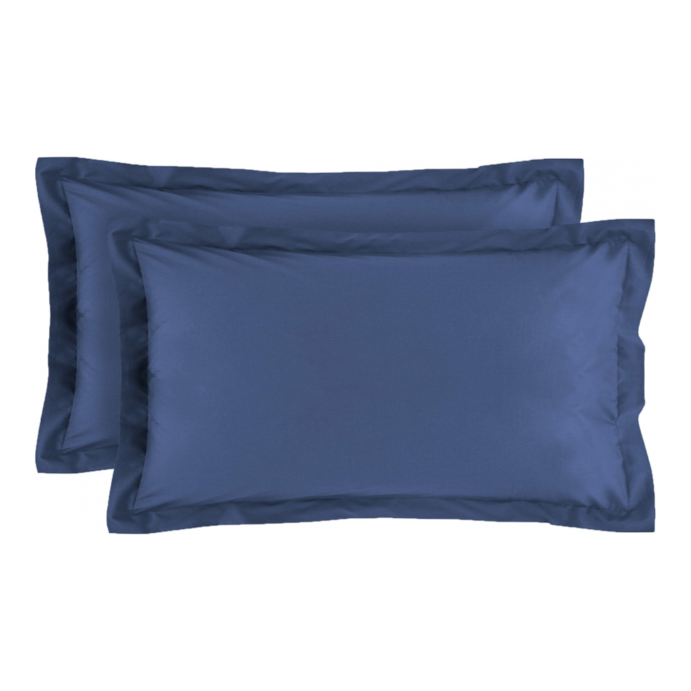 Aurora Lot De 2 Taies D'Oreiller Bleues