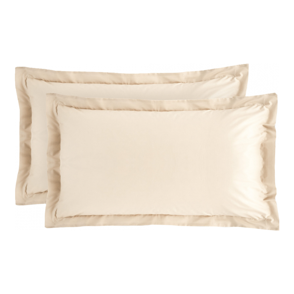 Aurora Lot De 2 Taies D'Oreiller Beige