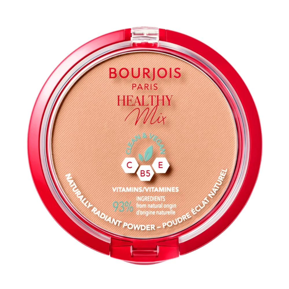 Poudre compacte 'Healthy Mix Natural' - 06 Honey, 10 g