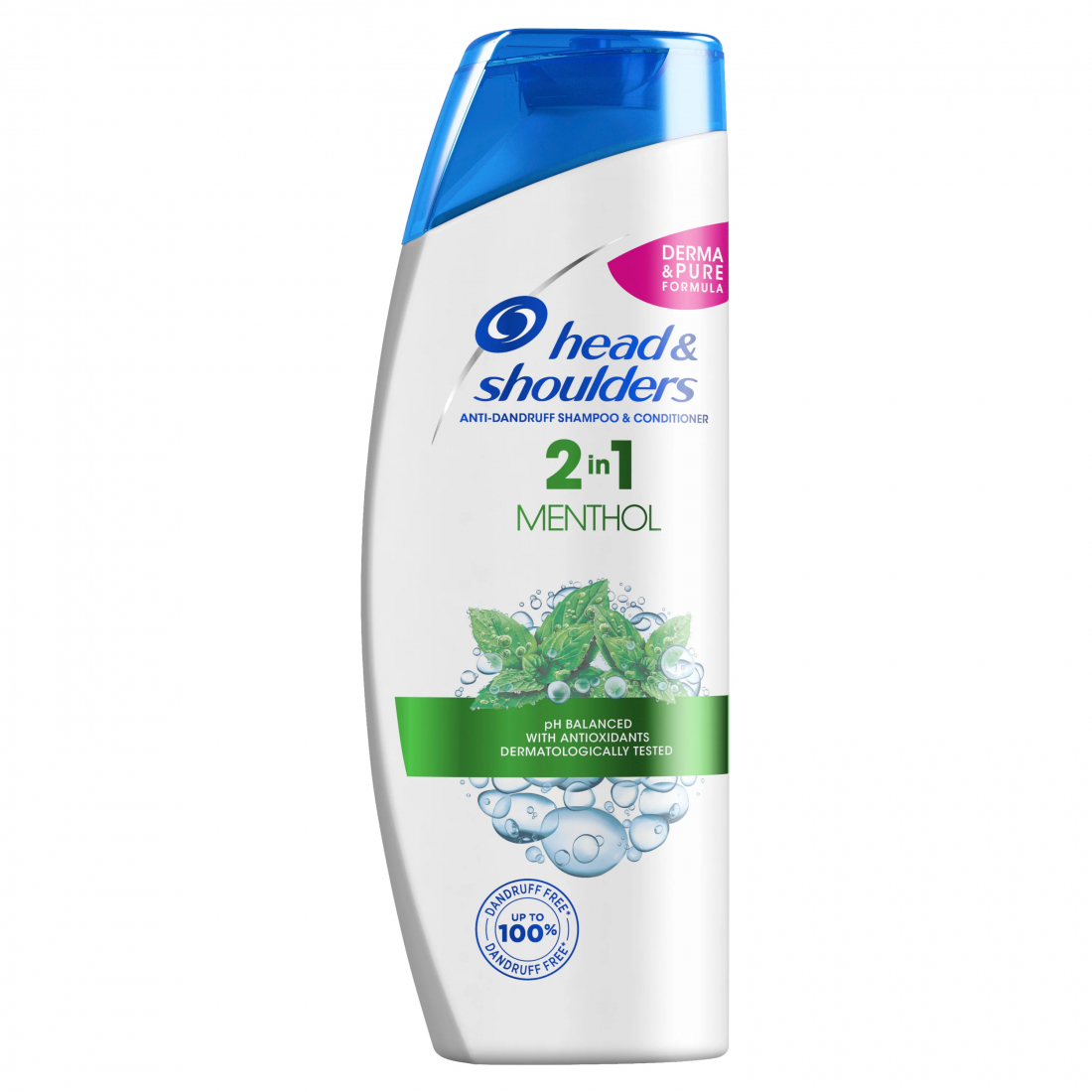 'Anti-Pelliculaire Menthe Frais 2 En 1' Shampoo - 360 ml