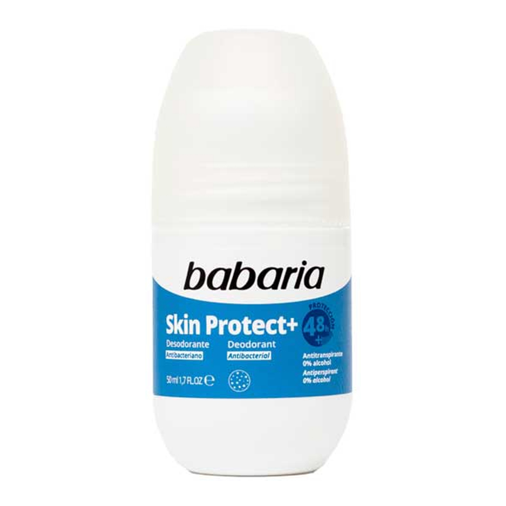 'Skin Protect+ Antibactérien 48H' Roll-On Deodorant - 50 ml