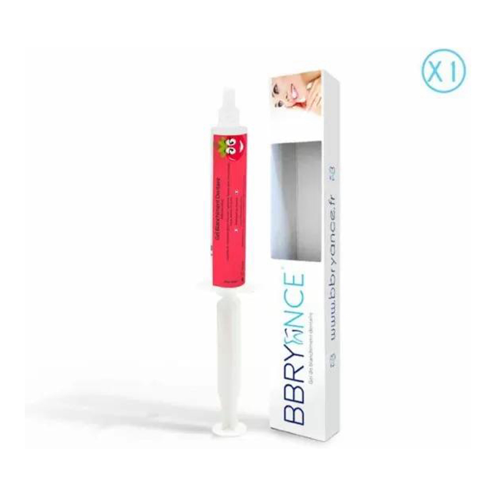 Gel de blanchiment des dents  - Fraise