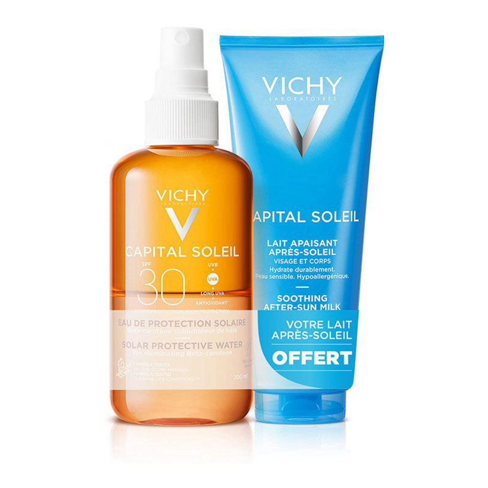 Set de soins solaires Eau De Protection Solaire Hale Sublime Spf30 + Apres-soleil - 2 Pièces