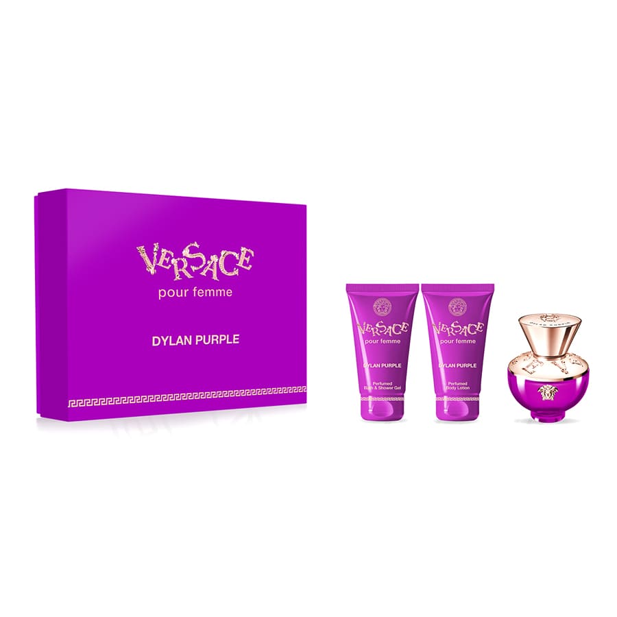 Coffret de parfum 'Dylan Purple' - 3 Pièces