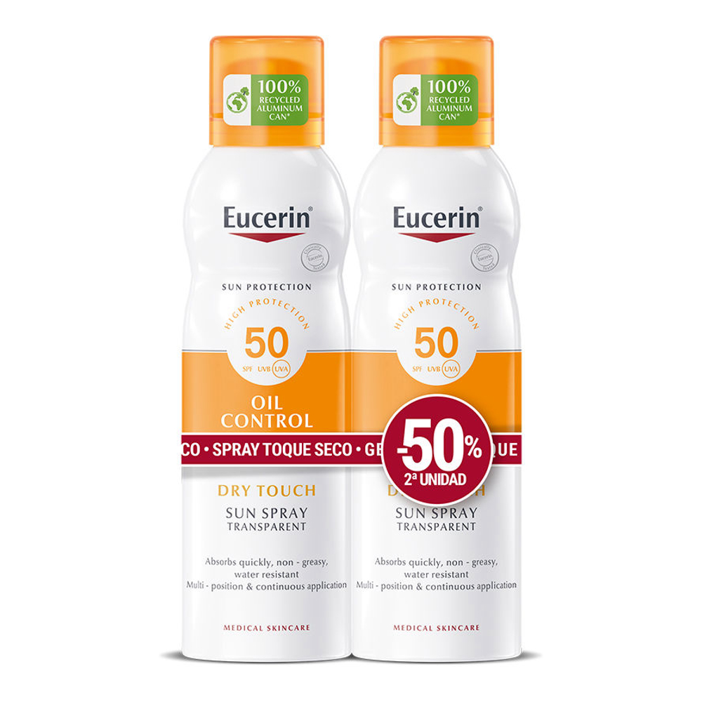 Spray Solaire Sensitive Protect SPF 50+ - 200 ml, 2 Pièces