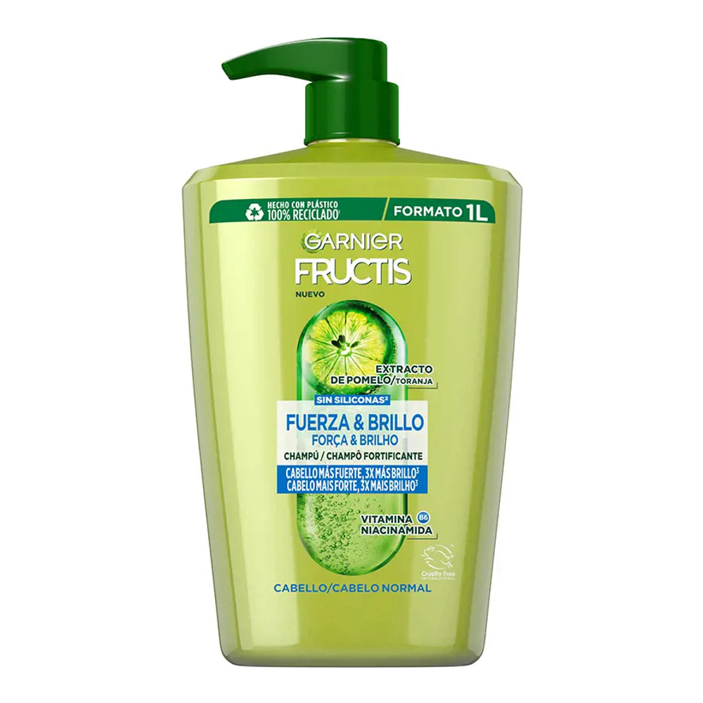 'Fructis Strength & Shine' Shampoo - Normal Hair, 1 L