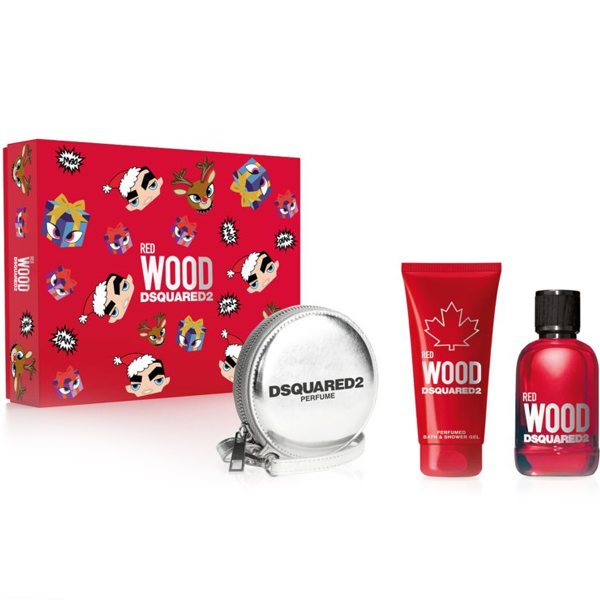 'Red Wood 1' Perfume Set - 3 Pieces