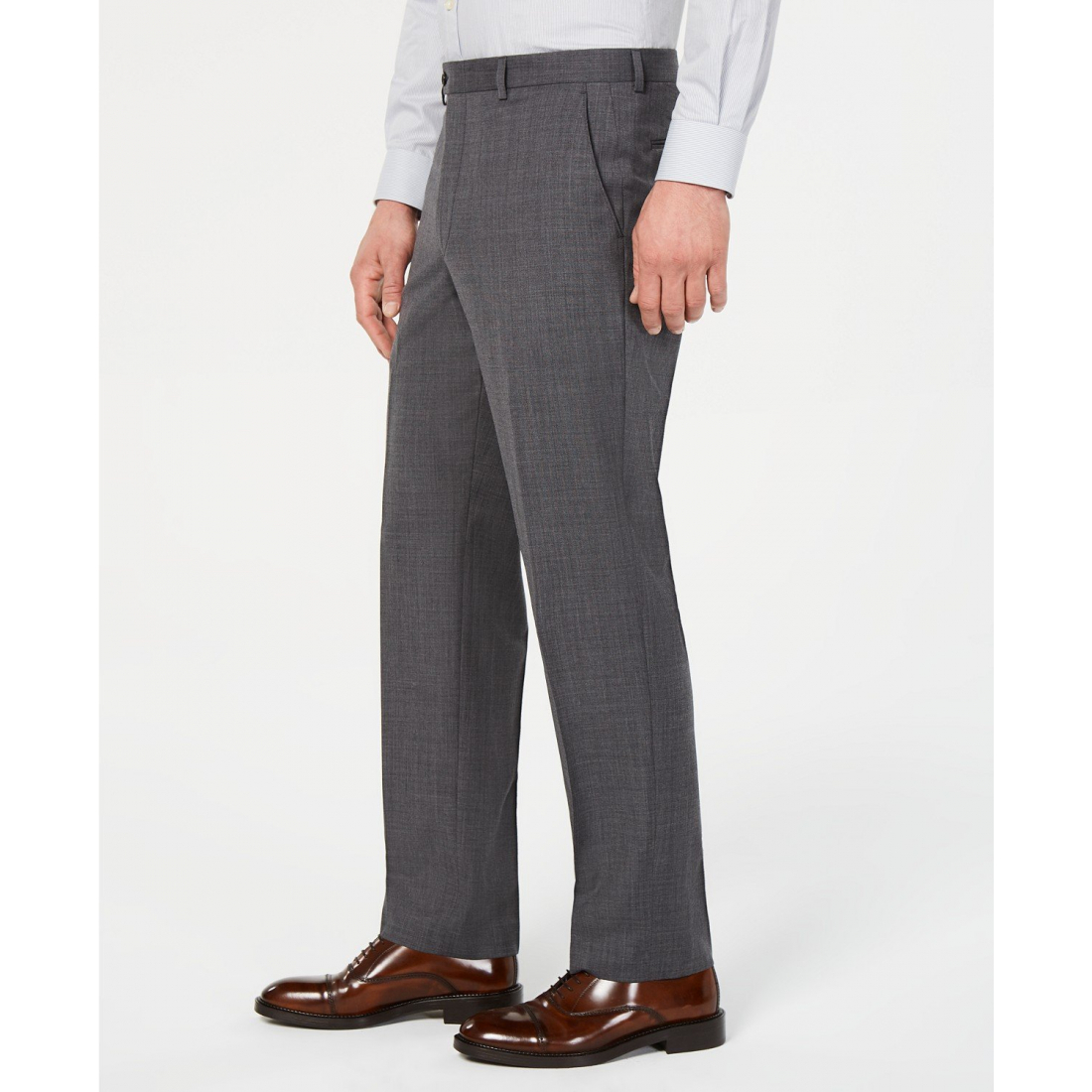 Men's 'UltraFlex Stretch Flat Front' Suit Trousers