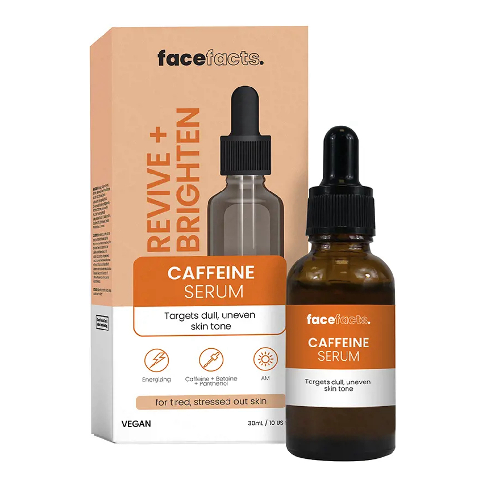'Revive+ Brighten Caffeine' Face Serum - 30 ml