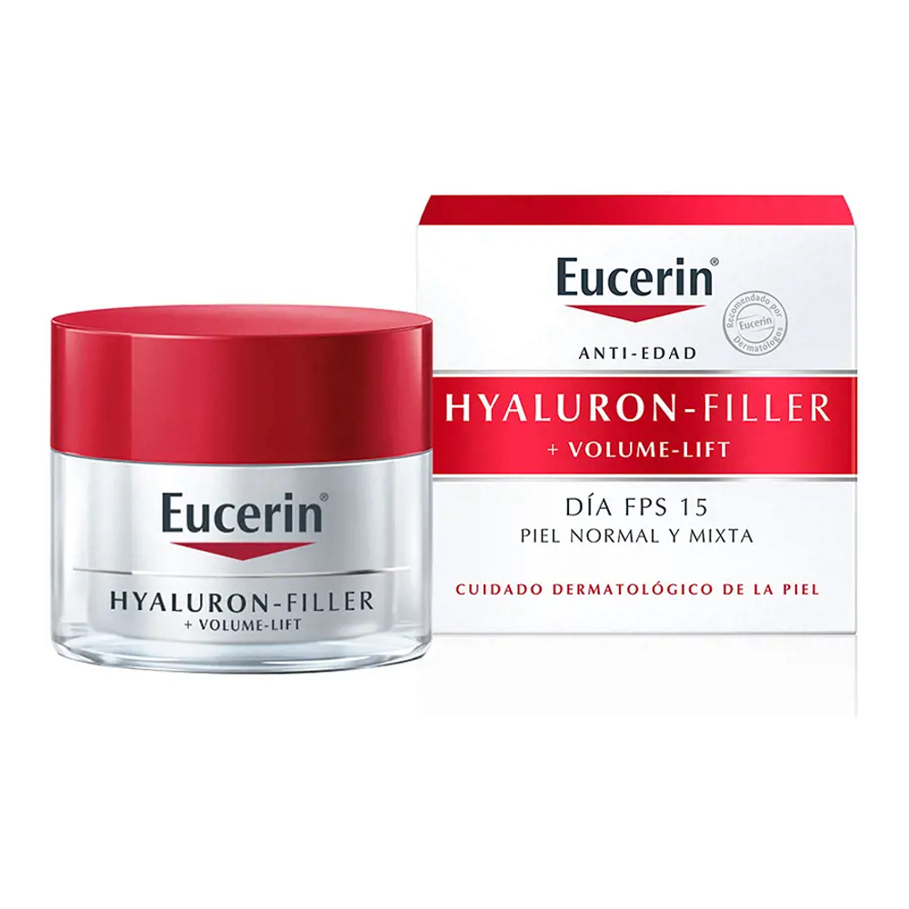 'Crème De Jour Peau Normale À Mixte Eucerin Hyaluron-Filler + Volume-Lift' -  	Peaux normales à mixtes, 50 ml