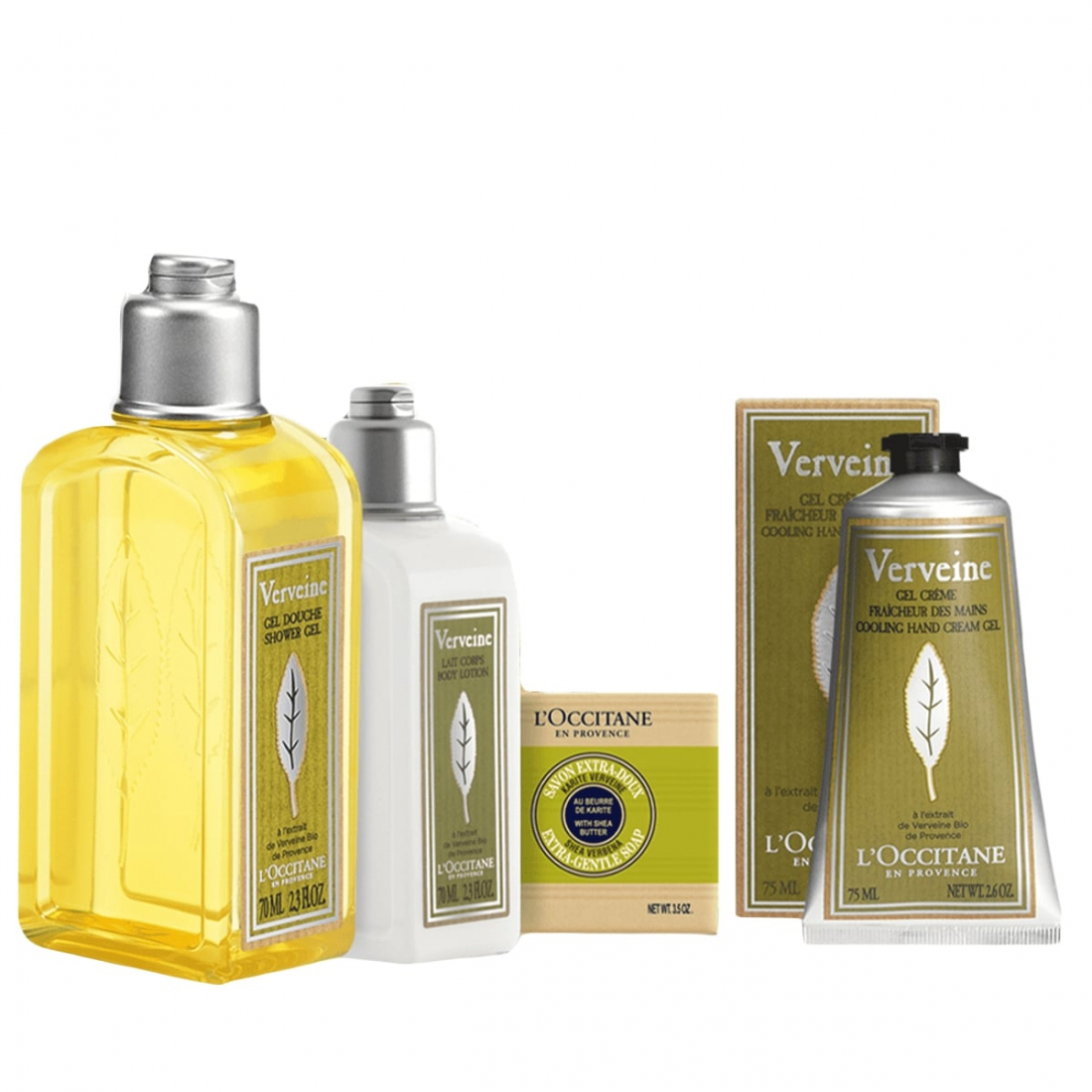 'Verveine' Body Care Set - 4 Pieces