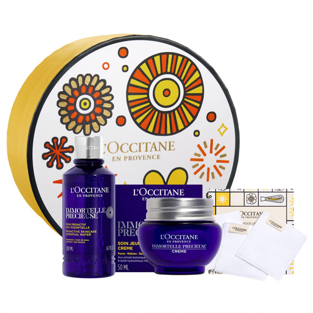 Coffret de soins de la peau 'Immortelle Précieuse' - 3 Pièces