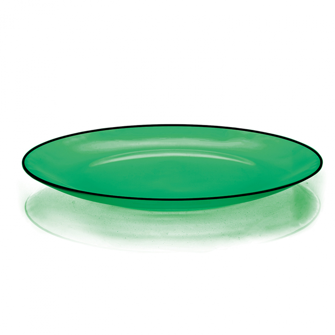 Glass Underplate - Green