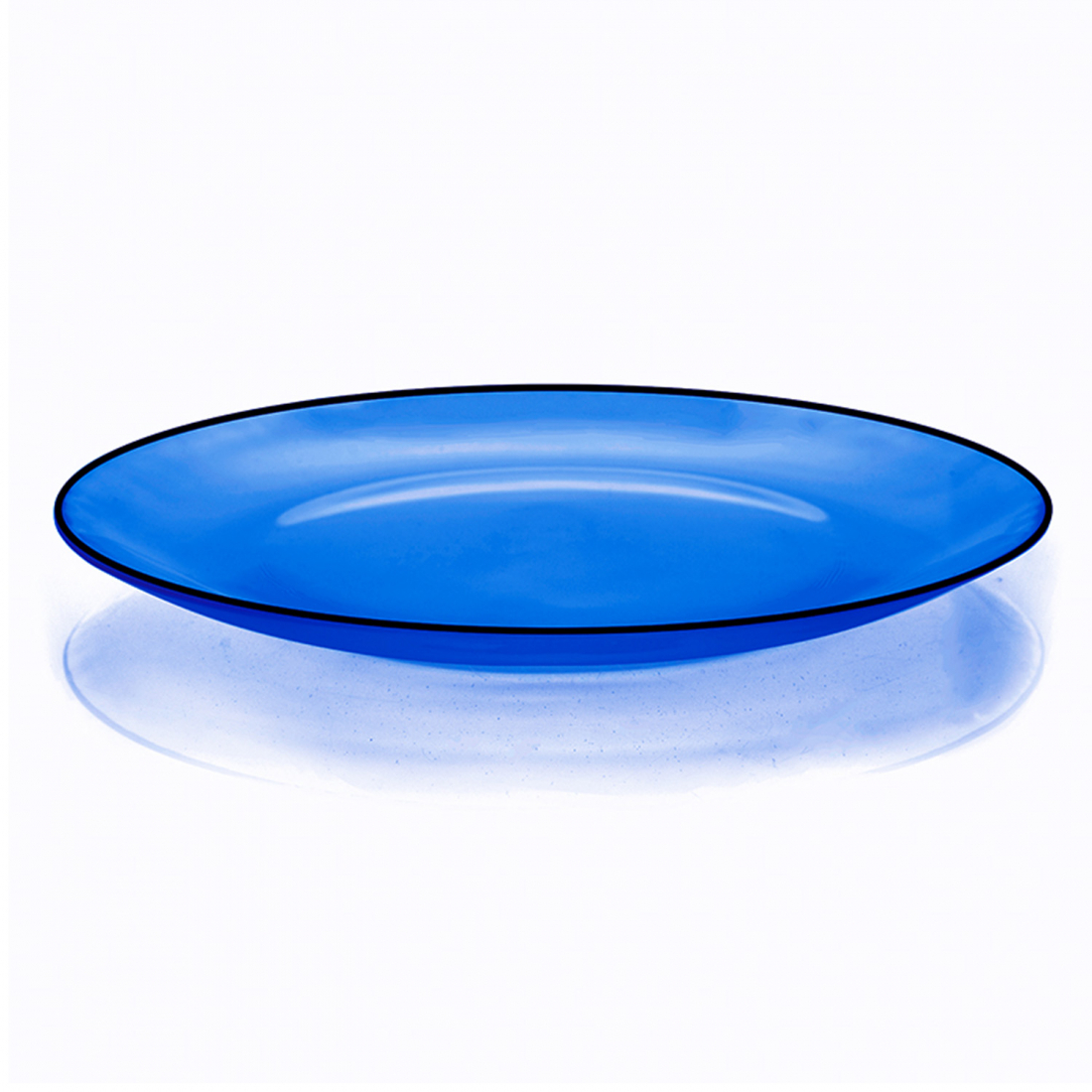 Glass Underplate - Blue