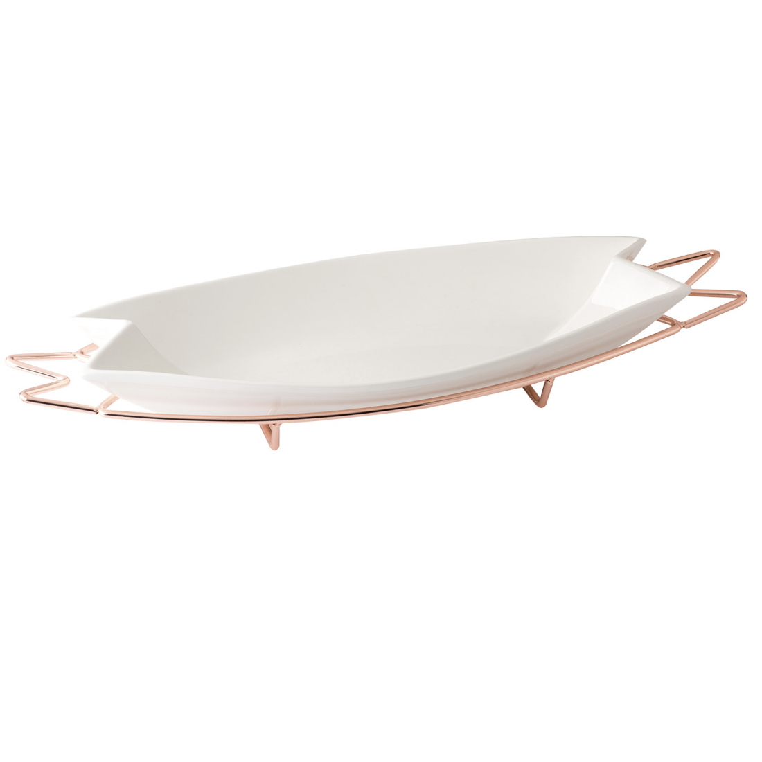 Baking Dish With Supp. Rose Gold 40X18