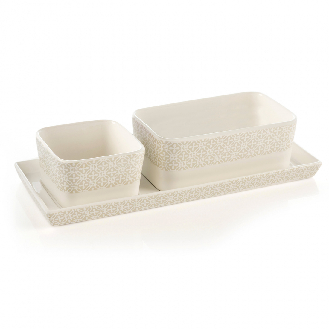 Siviglia 2 Bowls Serving Plate