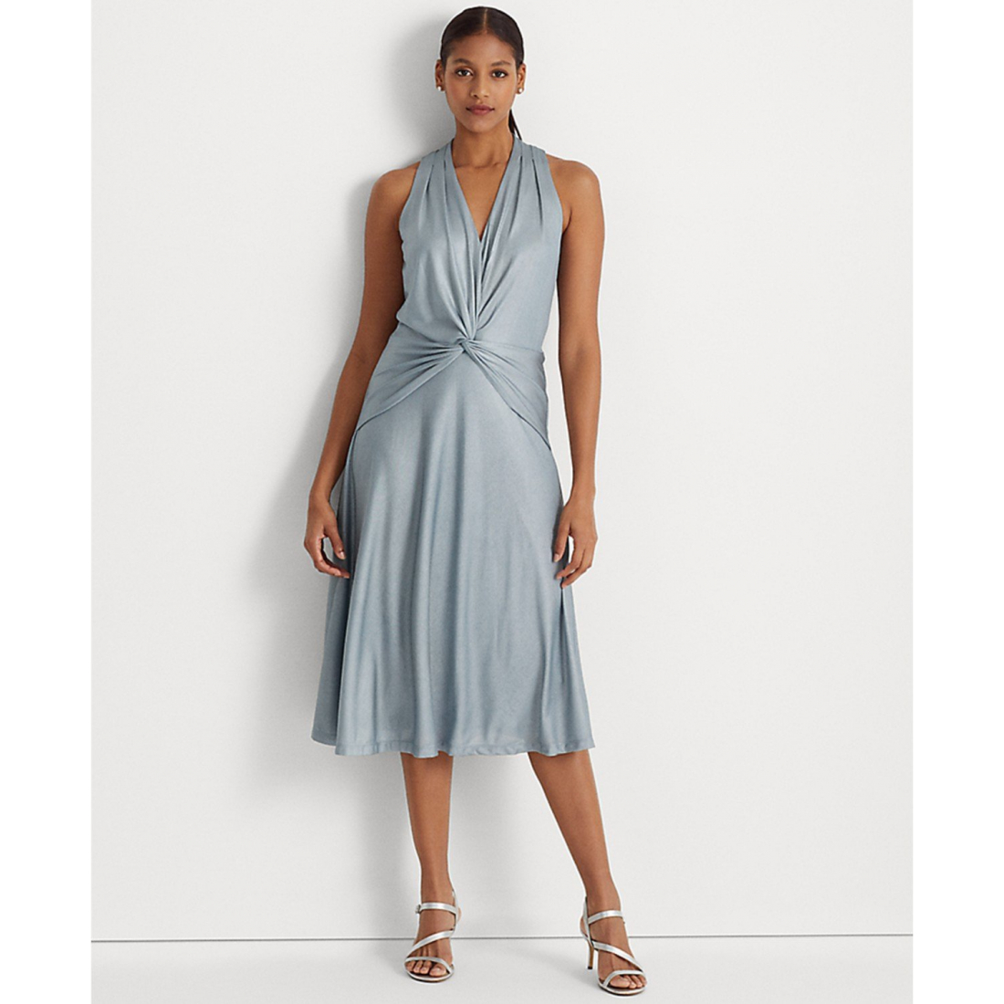 Women's 'Foil Twist' Cocktail Dress