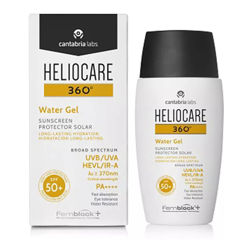 '360° Water Gel Spf50+' Face Sunscreen - 50 ml