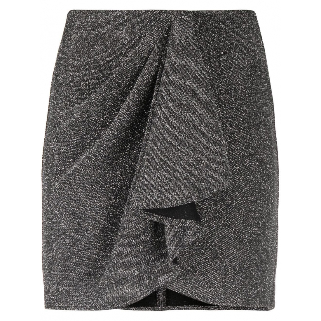 Women's 'Draped Metallic' Mini Skirt