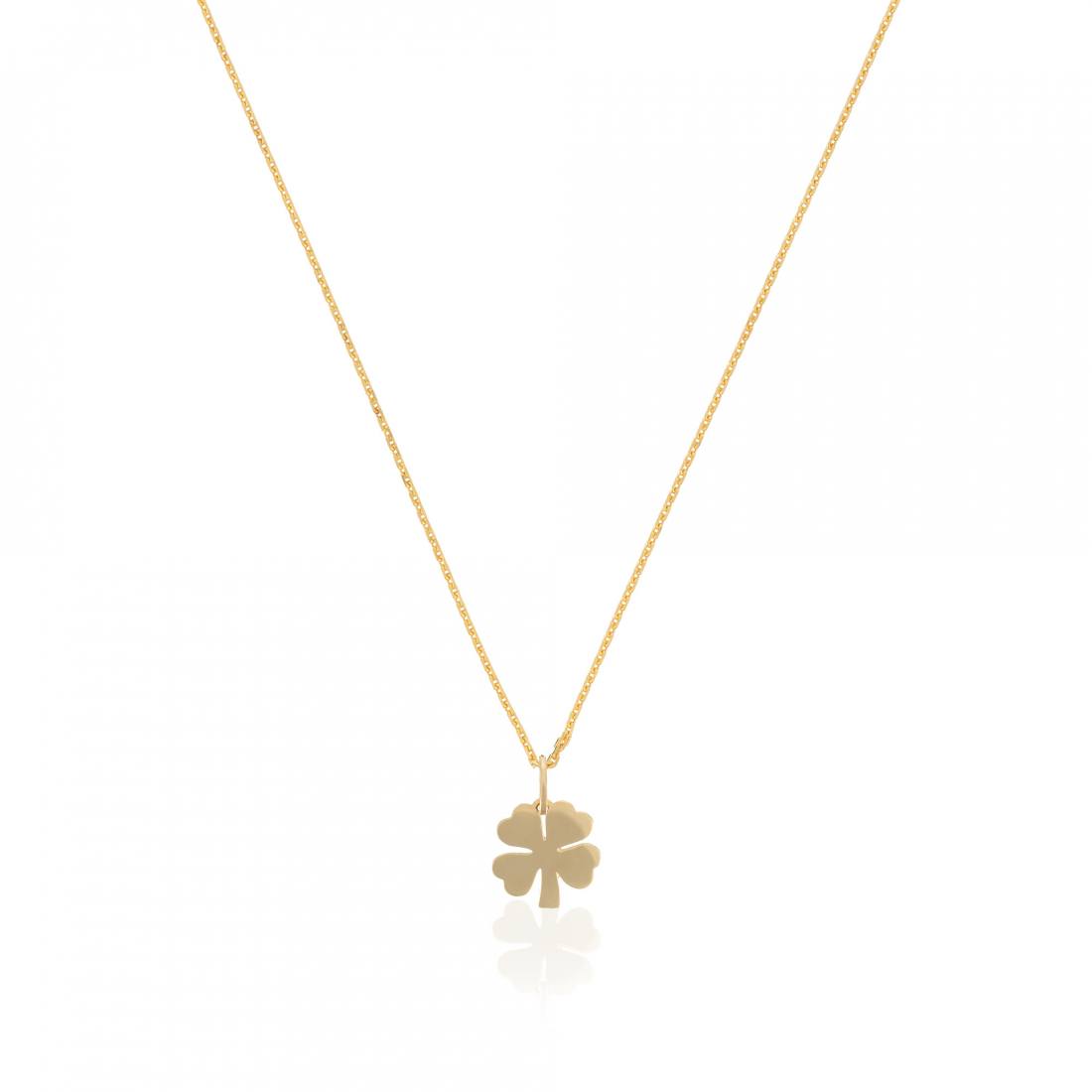 Pendentif sur chaine 'Tréfle' pour Femmes