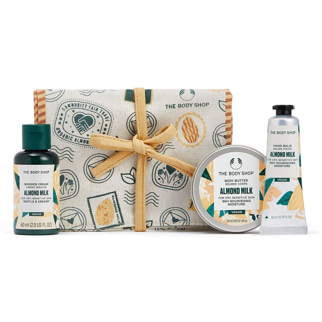 'Almond Milk' Body Care Set - 4 Pieces