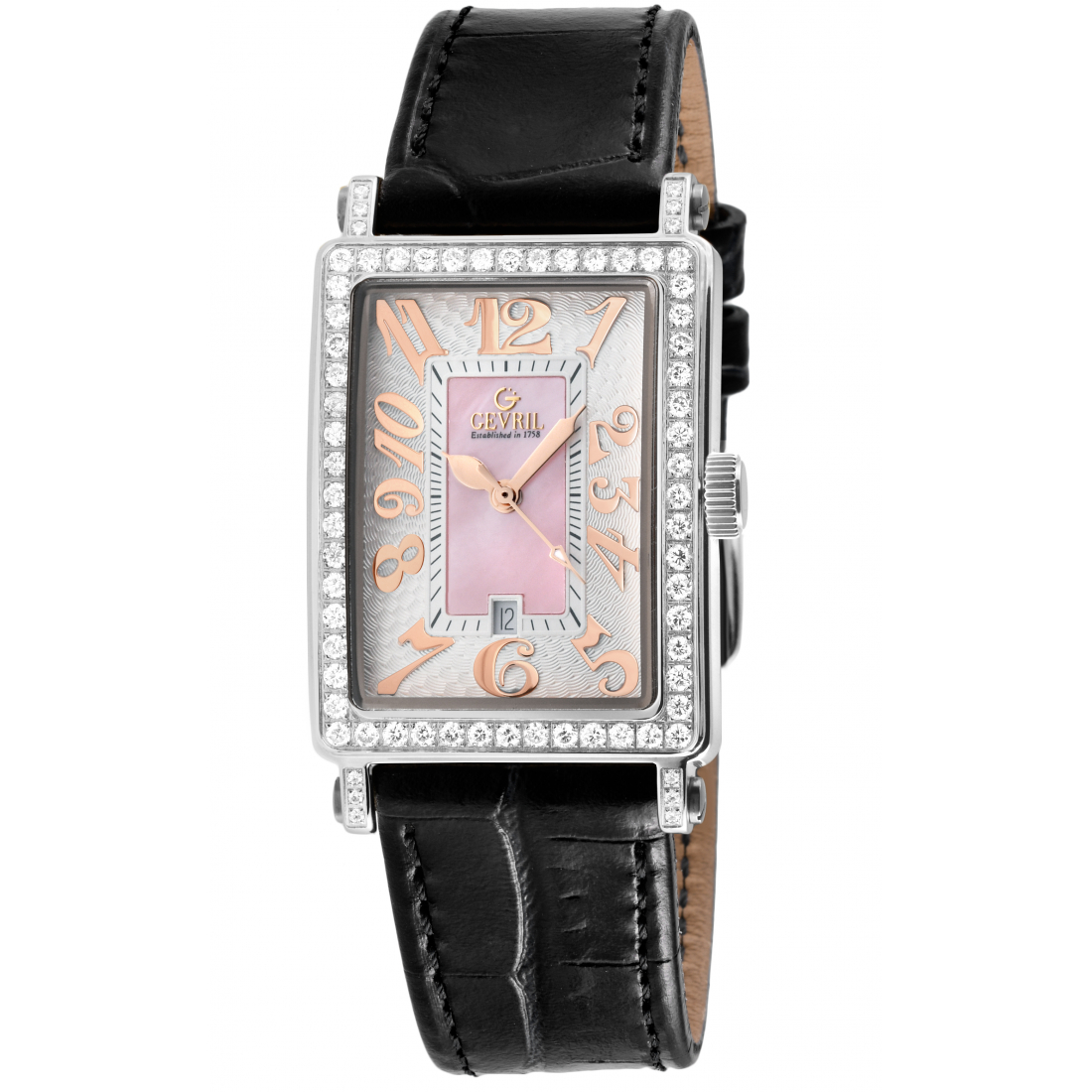 Montre 'Avenue of Americas Mini Diamond' Quartz Suisse pour Femmes