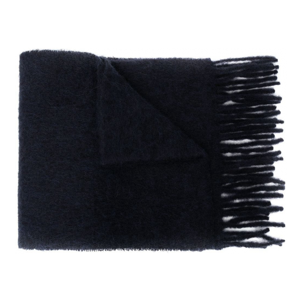 Écharpe en laine 'Logo Patch' pour Hommes