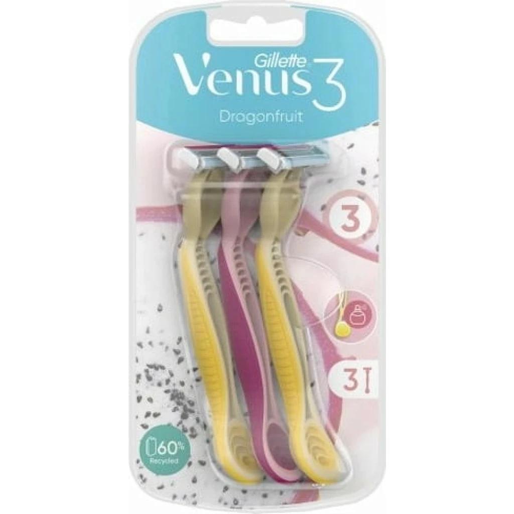 'Venus3 Dragonfruit' Epilator - 3 Pieces
