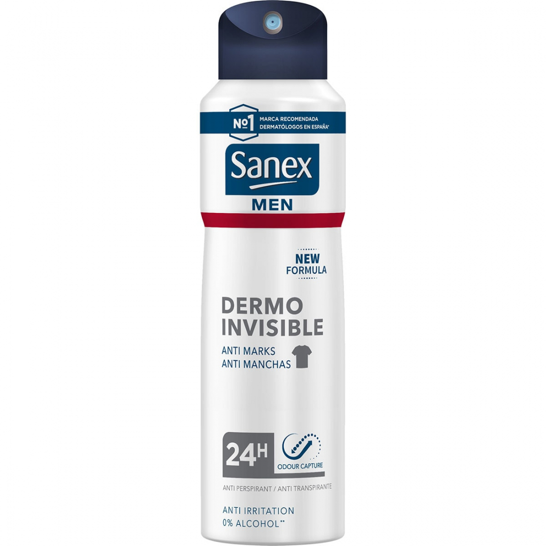 Déodorant spray 'Dermo Invisible Anti-White Spots 0% Alcohol 24h' - 200 ml