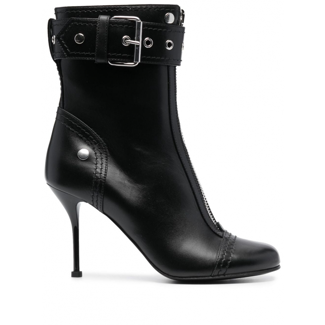 Women's 'Buckle' High Heeled Boots