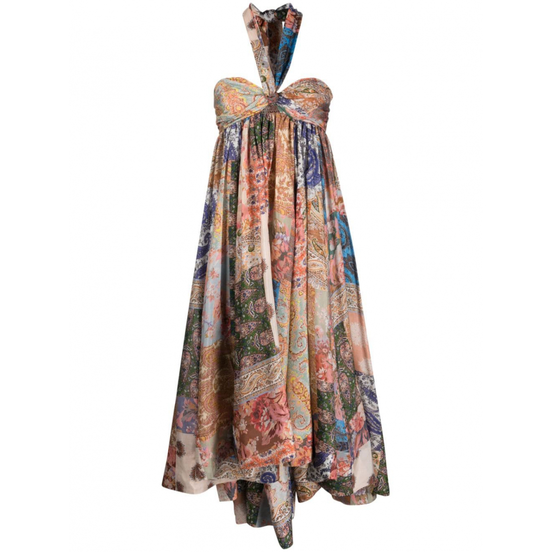 Robe Midi 'Devi Paisley' pour Femmes