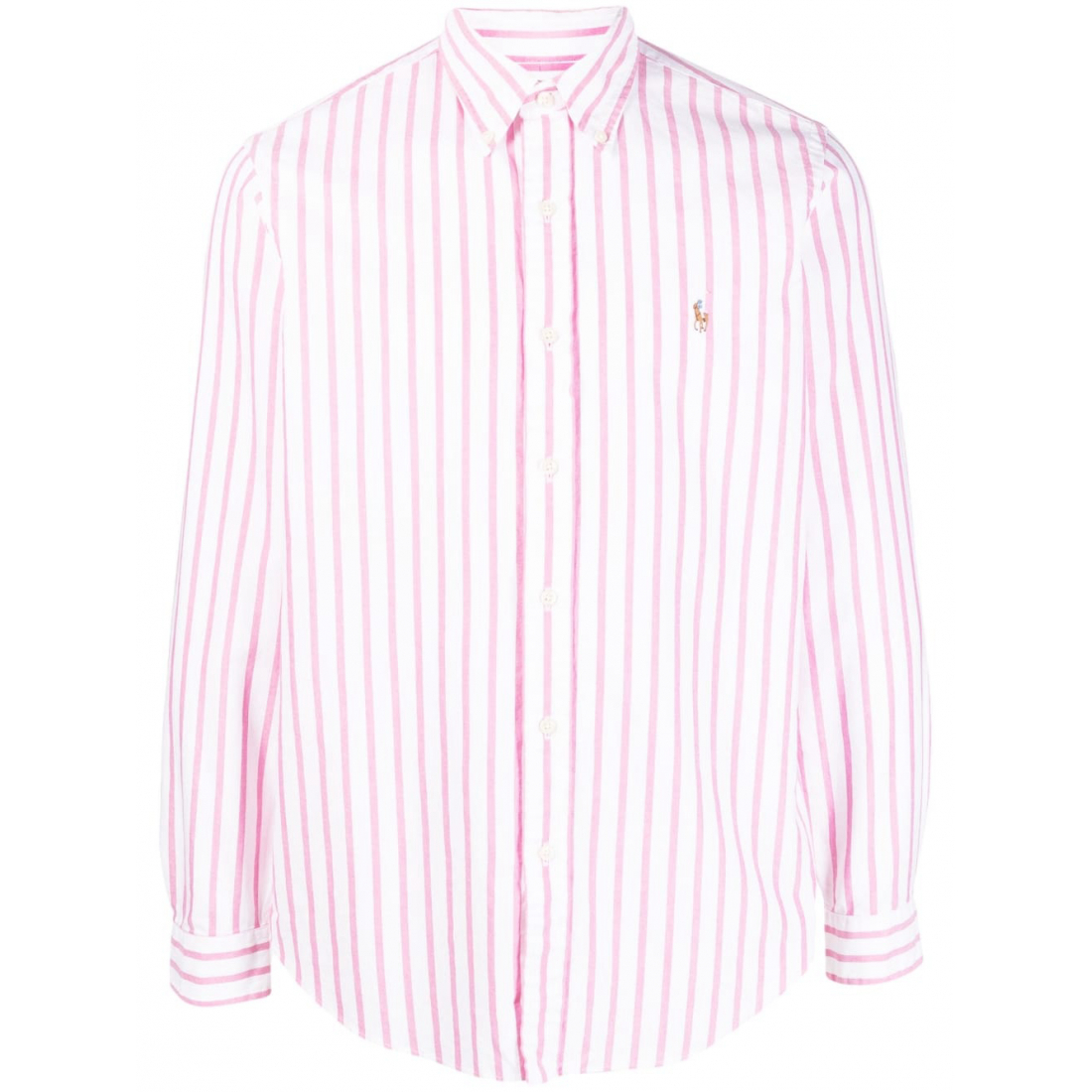 Chemise 'Logo-Embroidered Striped' pour Hommes