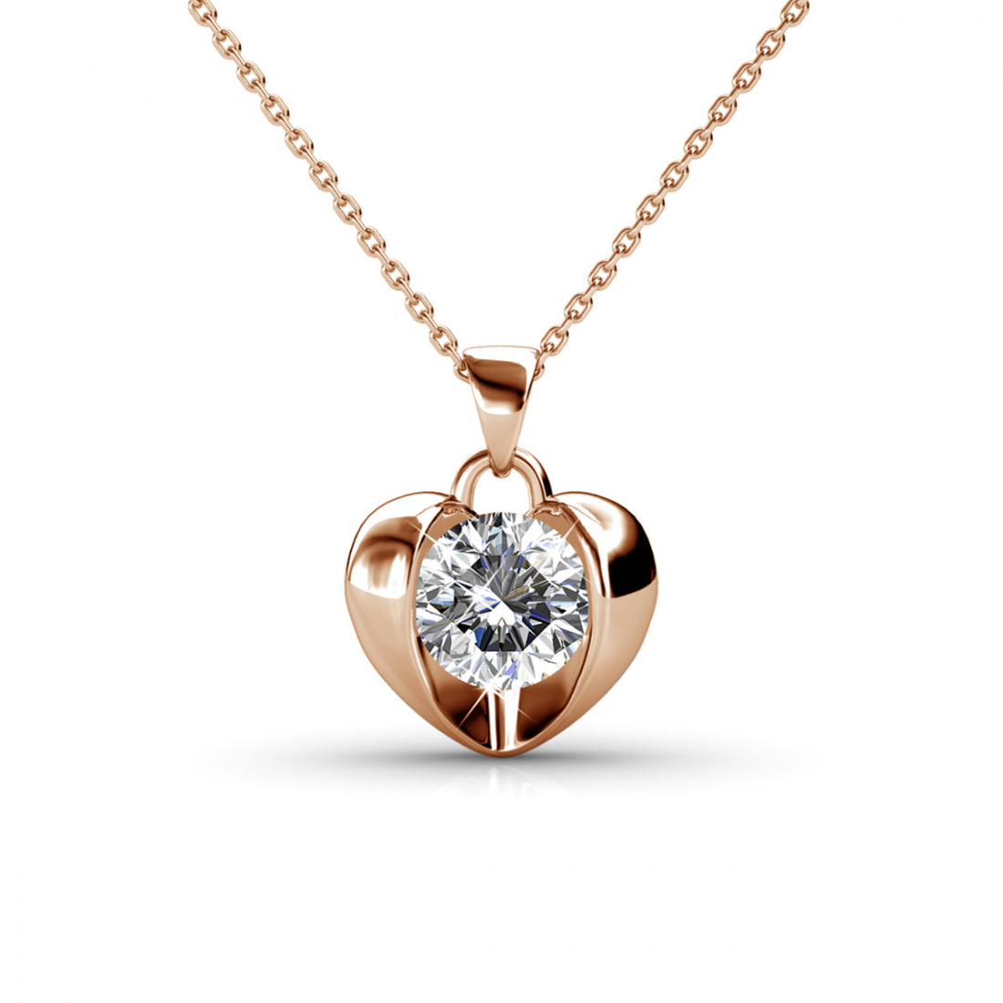Pendentif sur chaine 'Simply Love' pour Femmes