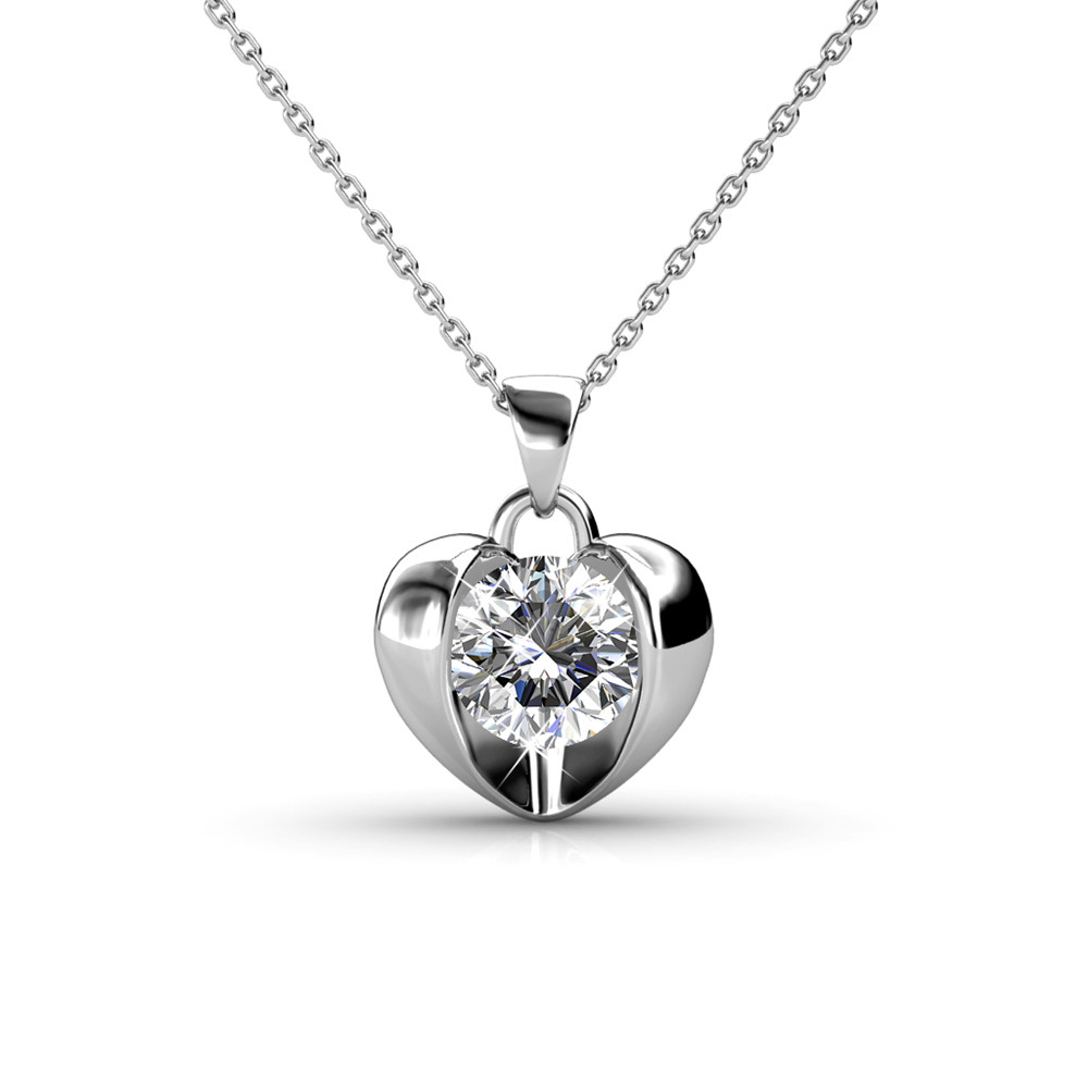 Pendentif sur chaine 'Simply Love' pour Femmes