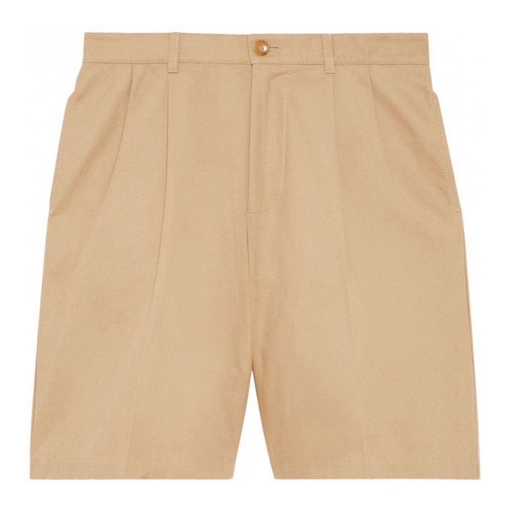 Bermuda 'Logo-Embroidered' pour Hommes